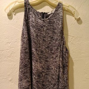 Violet + Claire black and white tunic/tank top